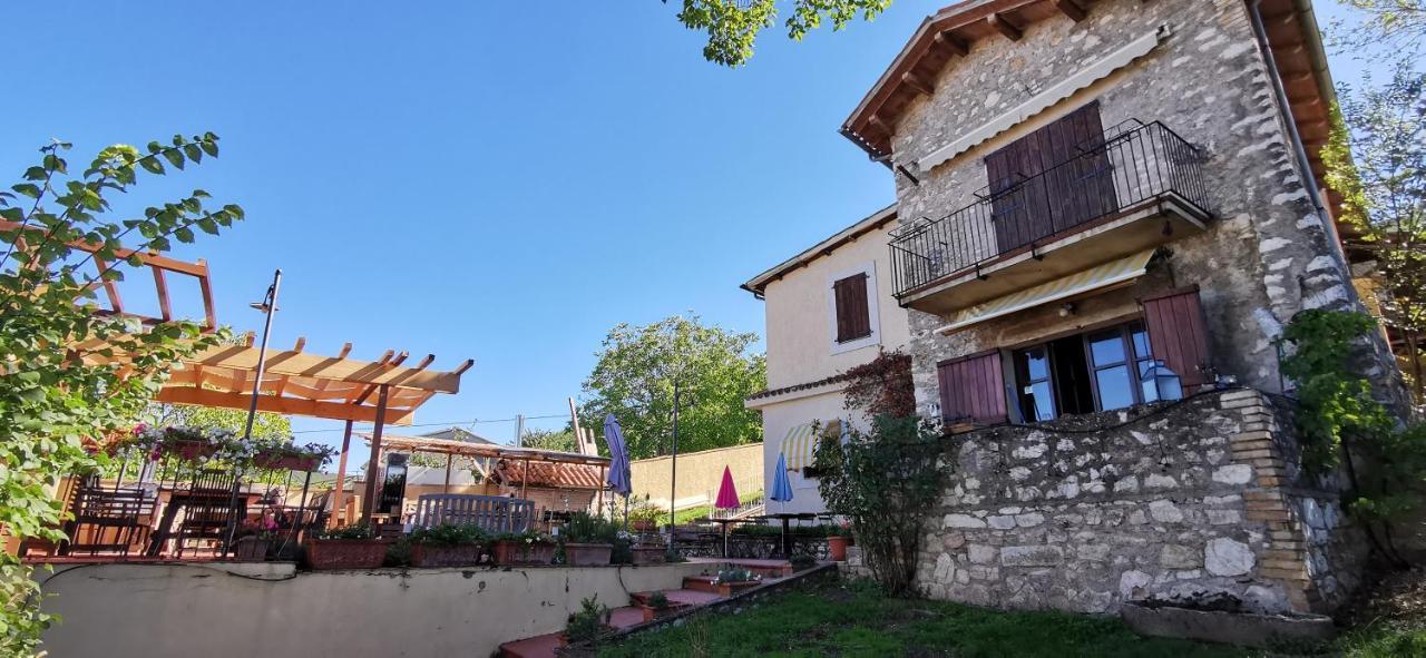 Country House Trevi Umbria Borghetto Vetuliae Santa Maria in Valle Buitenkant foto